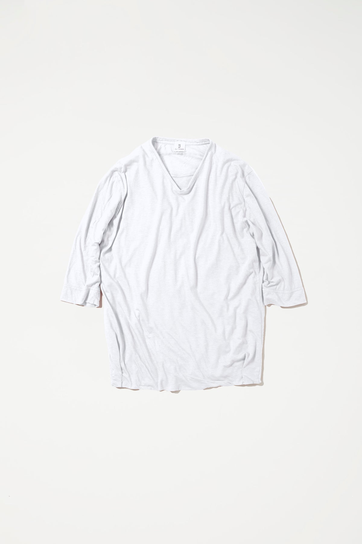 コットンカシミヤTEE