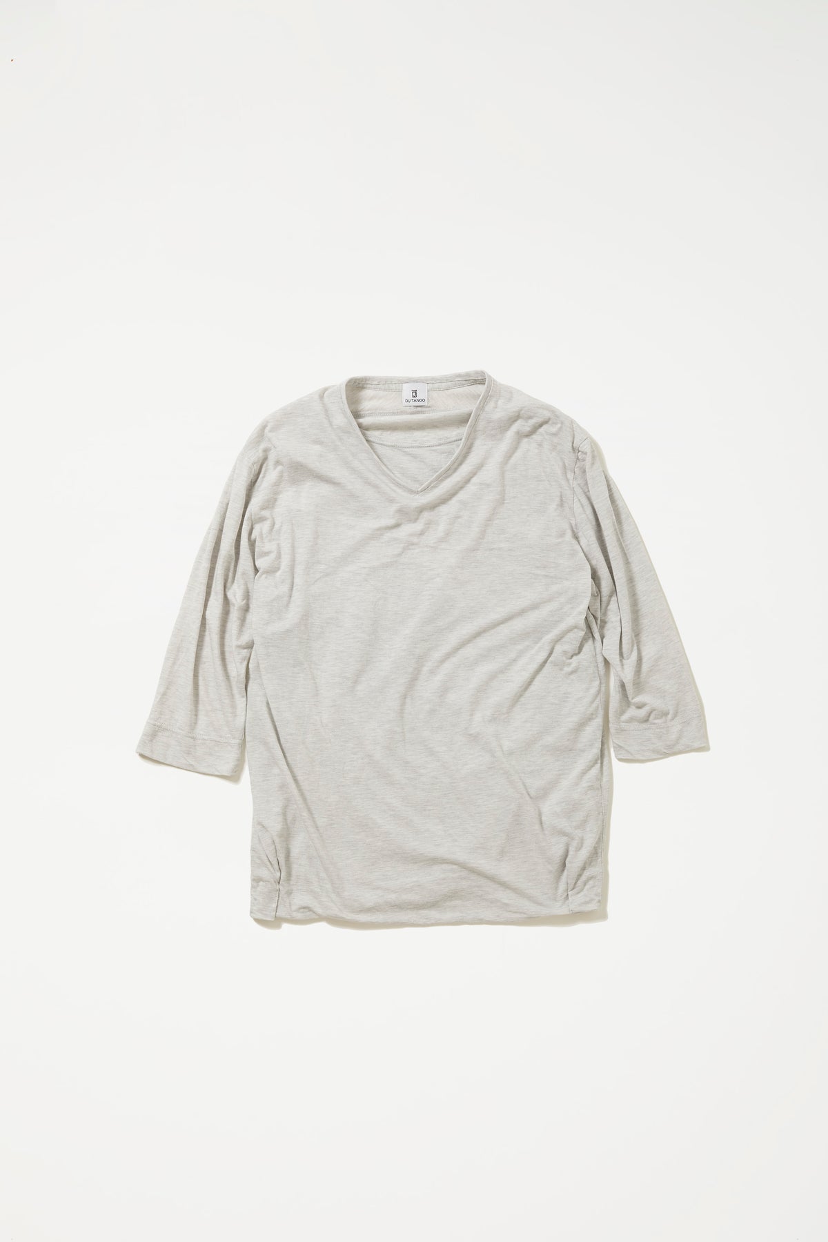 コットンカシミヤTEE