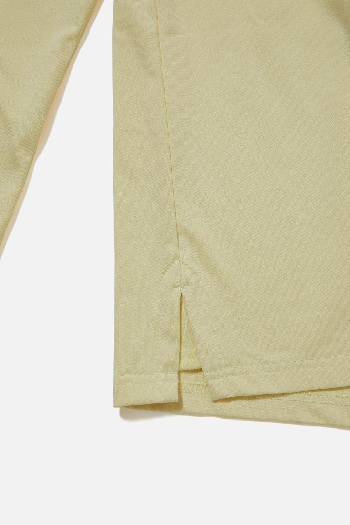 スピンコットンボートネックTEE