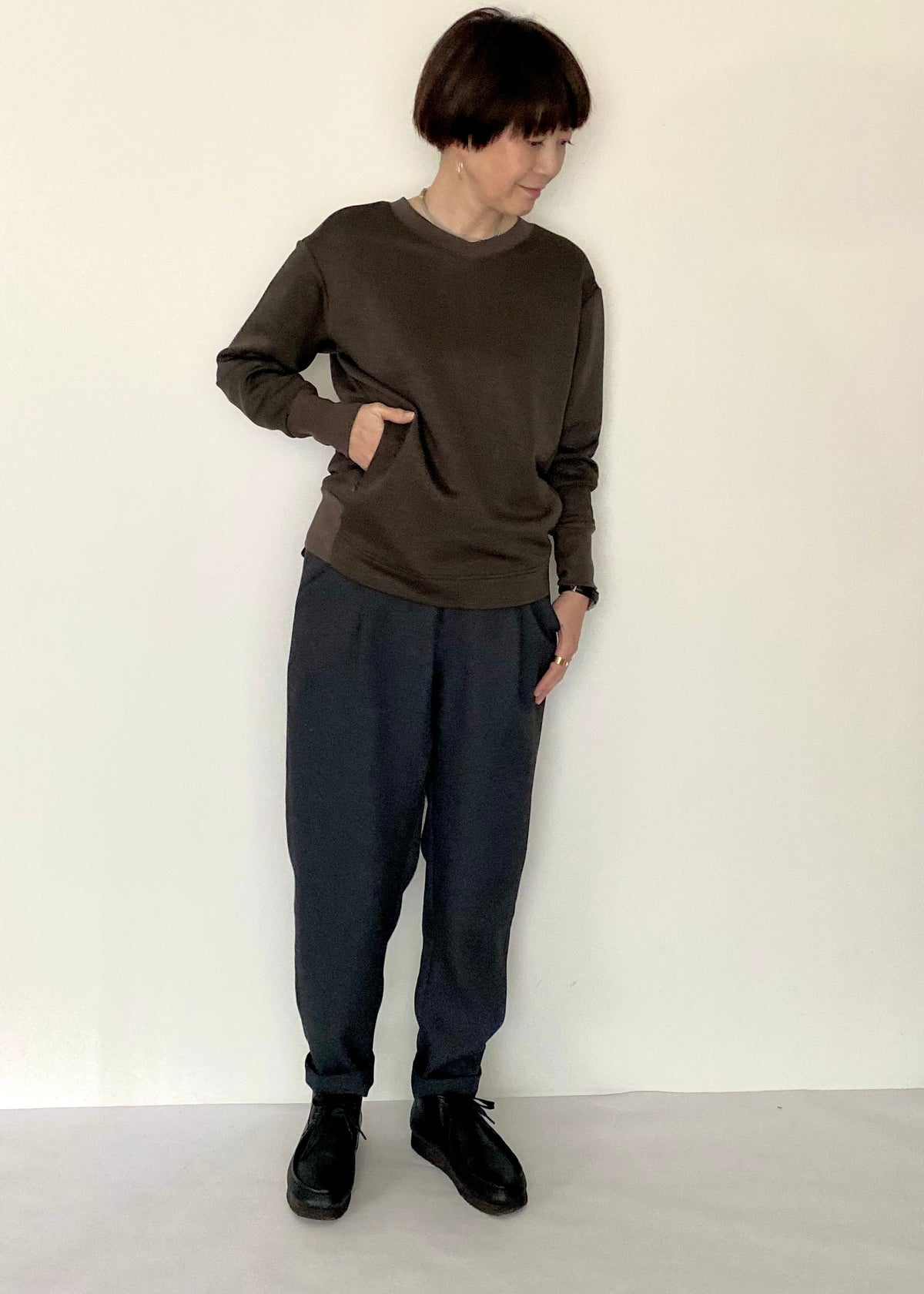 ライトジャージトレーナー